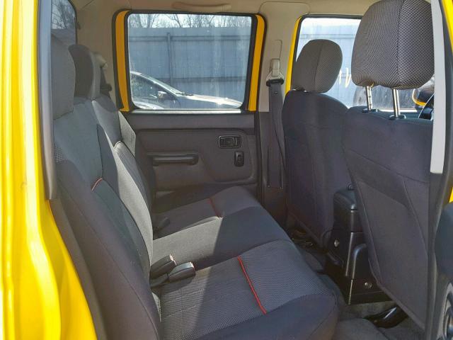 1N6MD27Y03C453788 - 2003 NISSAN FRONTIER C YELLOW photo 6