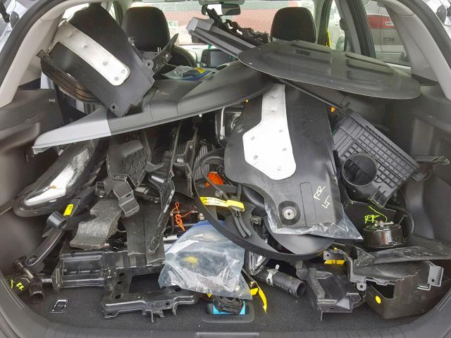 KM8K22AA3JU141964 - 2018 HYUNDAI KONA SEL GRAY photo 9