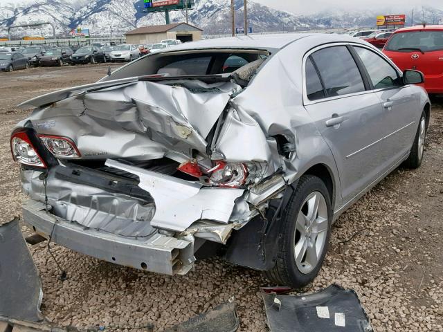 1G1ZG57B99F110958 - 2009 CHEVROLET MALIBU LS SILVER photo 4