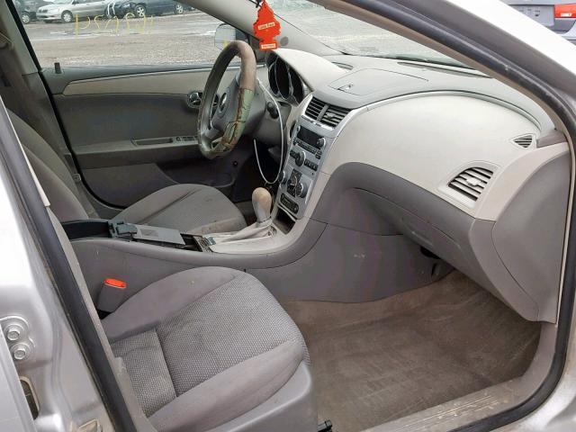1G1ZG57B99F110958 - 2009 CHEVROLET MALIBU LS SILVER photo 5