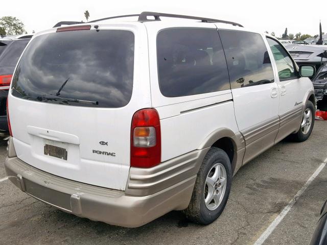 1GMDX03E61D178327 - 2001 PONTIAC MONTANA WHITE photo 4