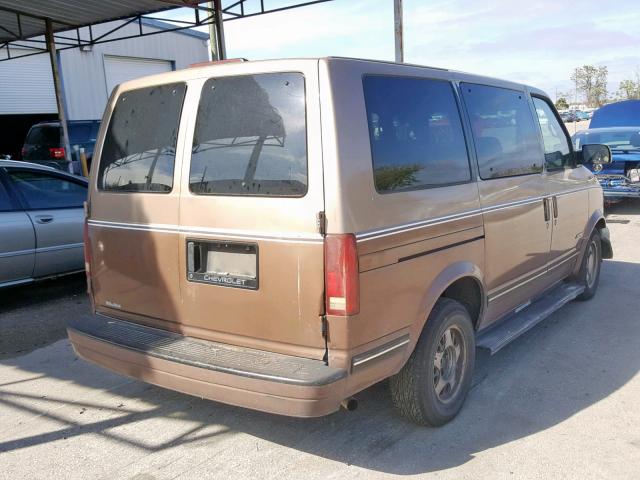 1GNDM19W9SB242657 - 1995 CHEVROLET ASTRO BROWN photo 4