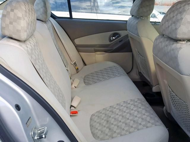 1G1ZT54844F102148 - 2004 CHEVROLET MALIBU LS SILVER photo 6
