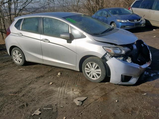 JHMGK5H56GS001284 - 2016 HONDA FIT LX SILVER photo 1