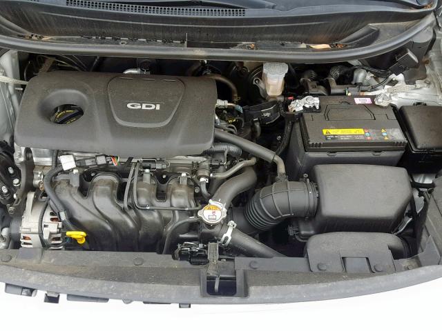 KNADM4A31H6119767 - 2017 KIA RIO LX SILVER photo 7