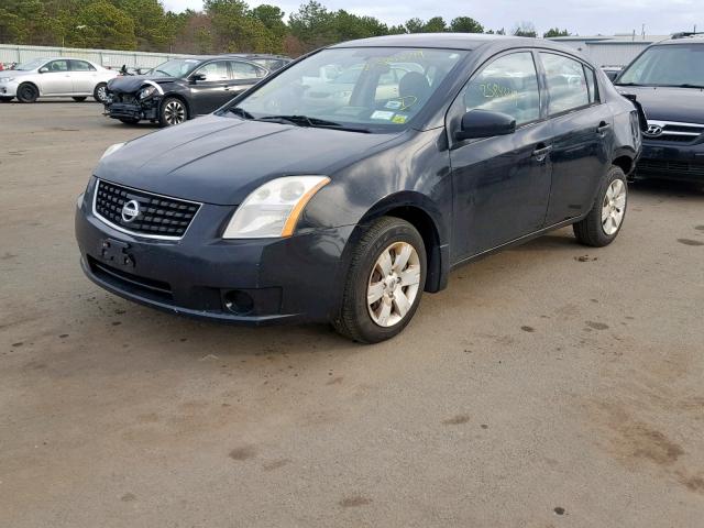 3N1AB61E38L670591 - 2008 NISSAN SENTRA 2.0 BLACK photo 2