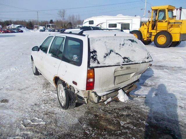 3FAFP15P7XR174083 - 1999 FORD ESCORT SE WHITE photo 3