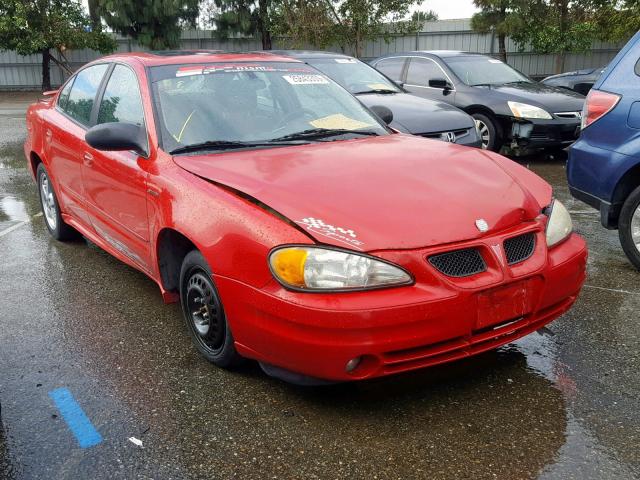 1G2NF52E94C113724 - 2004 PONTIAC GRAND AM S RED photo 1