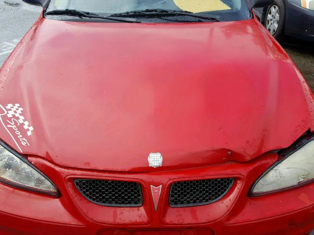 1G2NF52E94C113724 - 2004 PONTIAC GRAND AM S RED photo 7