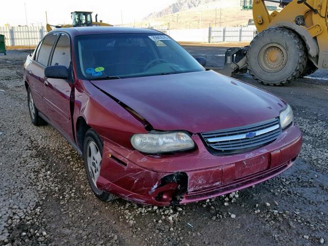 1G1ND52F35M188529 - 2005 CHEVROLET CLASSIC RED photo 1