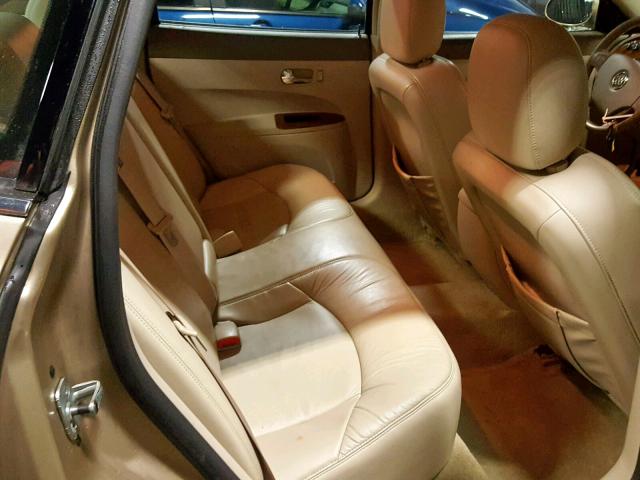 2G4WD532751243367 - 2005 BUICK LACROSSE C TAN photo 6