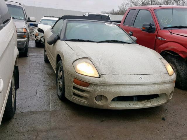 4A3AE45G14E058840 - 2004 MITSUBISHI ECLIPSE SP YELLOW photo 1