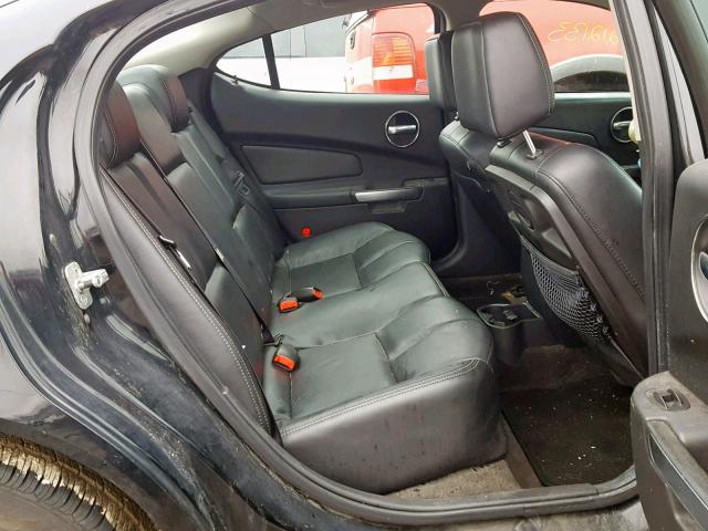 2G2WP552661308949 - 2006 PONTIAC GRAND PRIX BLACK photo 6