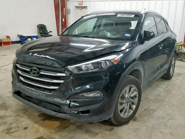 KM8J33A46GU104781 - 2016 HYUNDAI TUCSON LIM BLACK photo 2