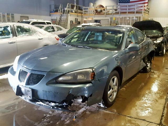 2G2WP552X71219175 - 2007 PONTIAC GRAND PRIX BLUE photo 2