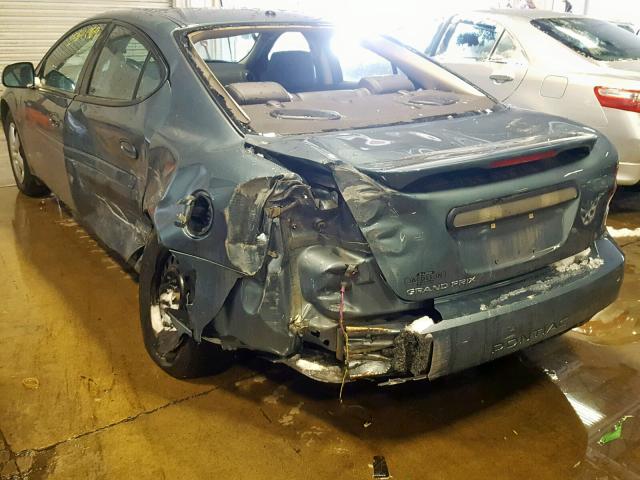 2G2WP552X71219175 - 2007 PONTIAC GRAND PRIX BLUE photo 3