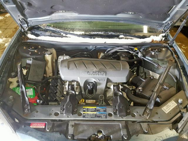 2G2WP552X71219175 - 2007 PONTIAC GRAND PRIX BLUE photo 7