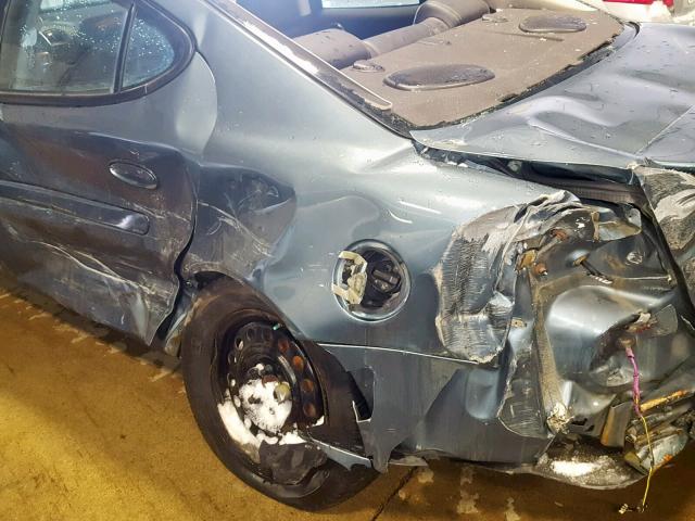 2G2WP552X71219175 - 2007 PONTIAC GRAND PRIX BLUE photo 9