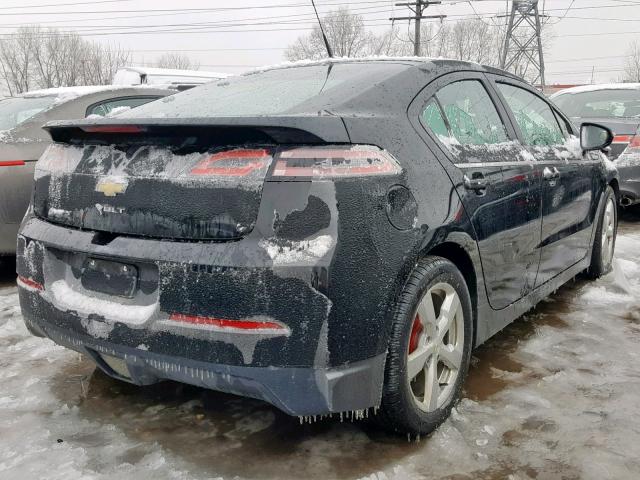 1G1RA6E45CU111992 - 2012 CHEVROLET VOLT BLACK photo 4