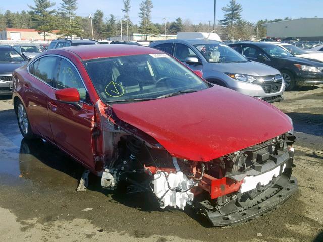 JM1GL1U54H1154055 - 2017 MAZDA 6 SPORT RED photo 1