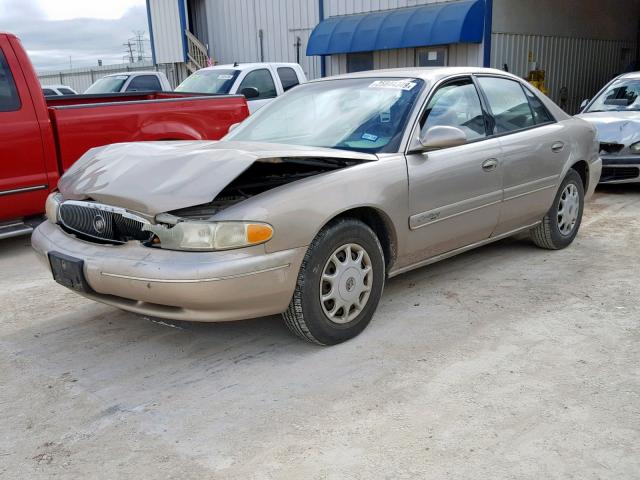 2G4WS52JX11104326 - 2001 BUICK CENTURY CU BEIGE photo 2