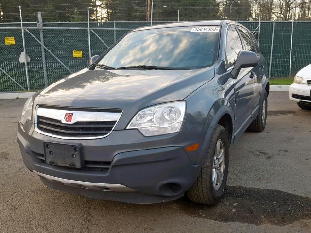 3GSDL43N89S587100 - 2009 SATURN VUE XE GRAY photo 2