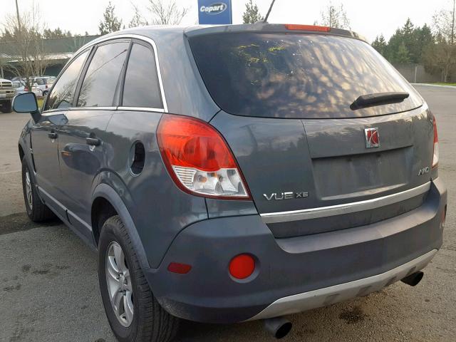 3GSDL43N89S587100 - 2009 SATURN VUE XE GRAY photo 3