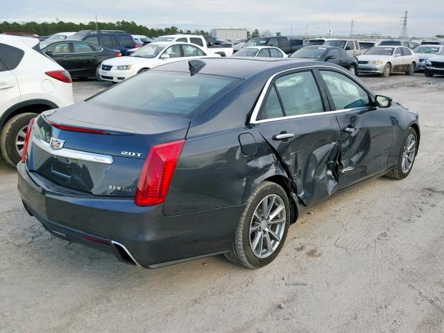 1G6AX5SX8H0141257 - 2017 CADILLAC CTS LUXURY BLACK photo 4