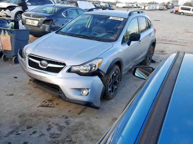 JF2GPAGC0D2865448 - 2013 SUBARU XV CROSSTR SILVER photo 2