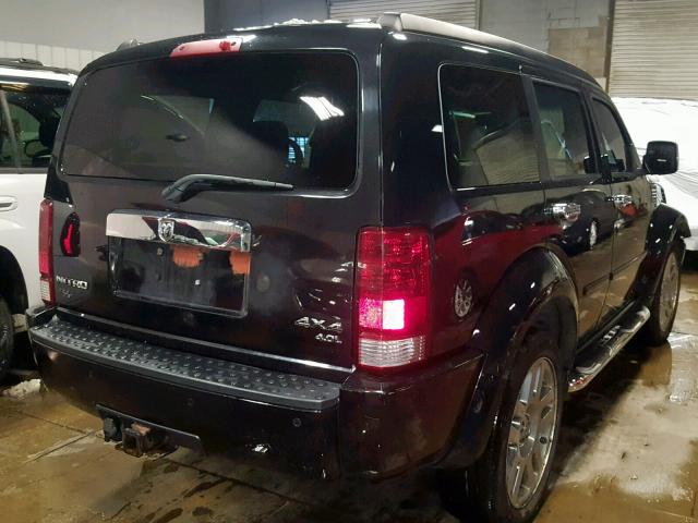 1D8GU58618W268896 - 2008 DODGE NITRO R/T BLACK photo 4