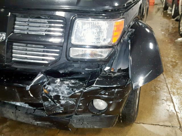 1D8GU58618W268896 - 2008 DODGE NITRO R/T BLACK photo 9