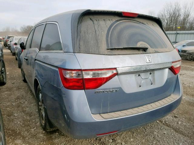 5FNRL5H42CB093385 - 2012 HONDA ODYSSEY EX  photo 3