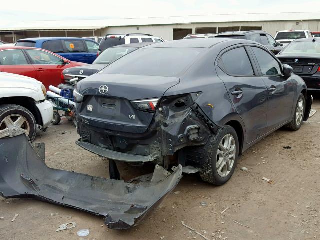 3MYDLBZV3GY106673 - 2016 TOYOTA SCION IA GRAY photo 4