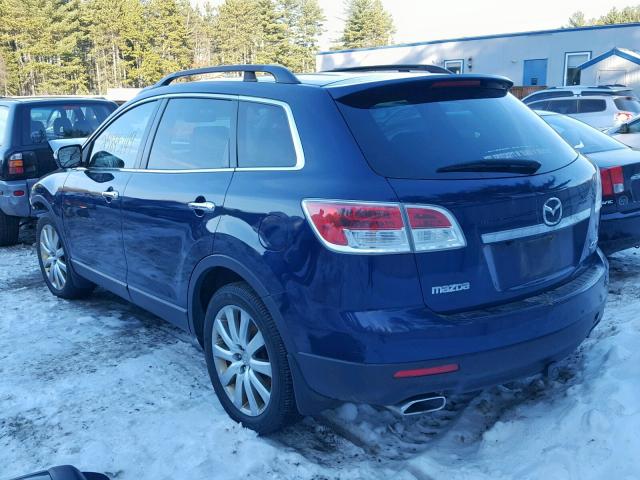 JM3TB38VX80131111 - 2008 MAZDA CX-9 BLUE photo 3