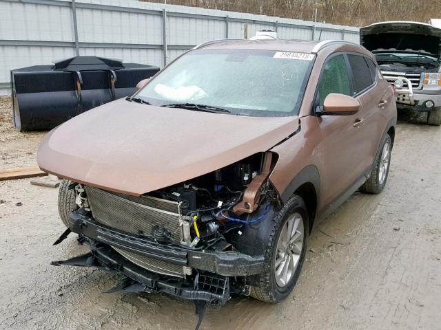 KM8J3CA4XGU041555 - 2016 HYUNDAI TUCSON LIM BROWN photo 2