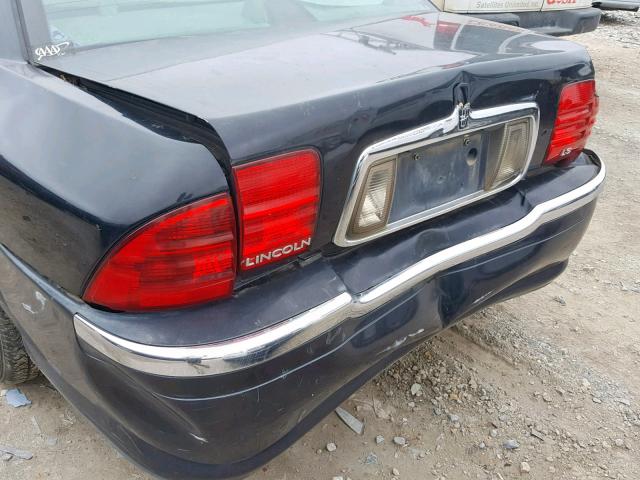 1LNHM86S21Y644810 - 2001 LINCOLN LS 黑色 照片 9