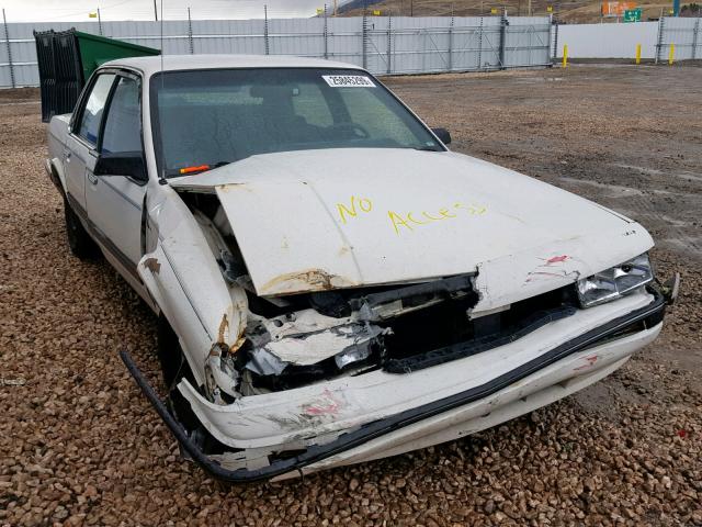 1G3AL54N6M6301857 - 1991 OLDSMOBILE CUTLASS CI WHITE photo 1
