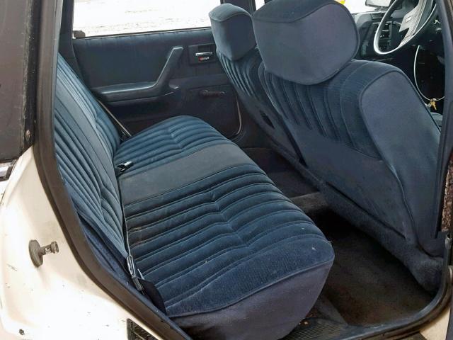 1G3AL54N6M6301857 - 1991 OLDSMOBILE CUTLASS CI WHITE photo 6