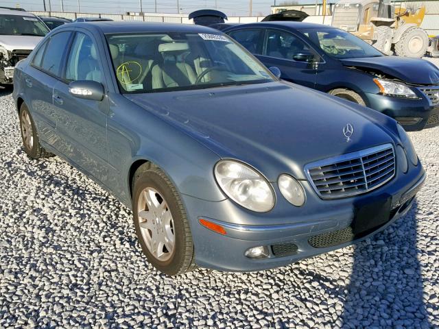 WDBUF56JX6A774190 - 2006 MERCEDES-BENZ E 350 GRAY photo 1