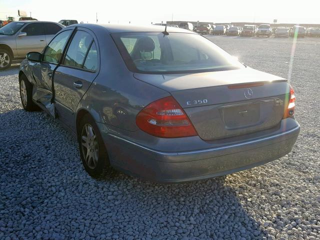 WDBUF56JX6A774190 - 2006 MERCEDES-BENZ E 350 GRAY photo 3