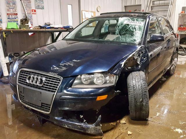 WAUNF78P18A149132 - 2008 AUDI A3 2.0 PRE BLUE photo 2