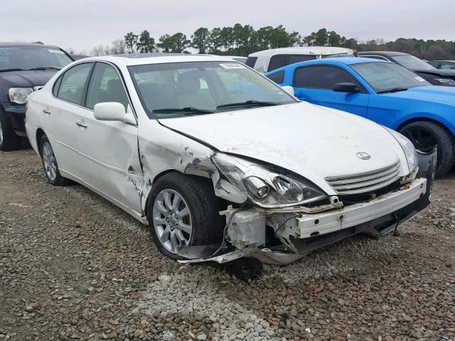 JTHBA30G945008898 - 2004 LEXUS ES 330 WHITE photo 1