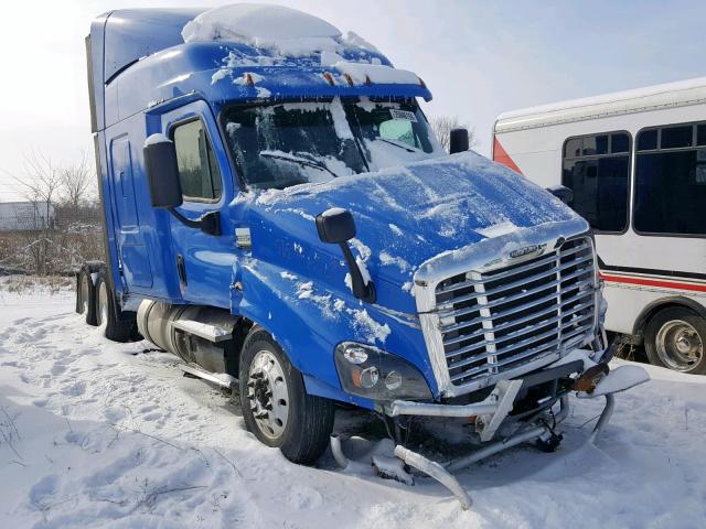 3AKJGLDR1HSJF2821 - 2017 FREIGHTLINER CASCADIA 1 BLUE photo 1