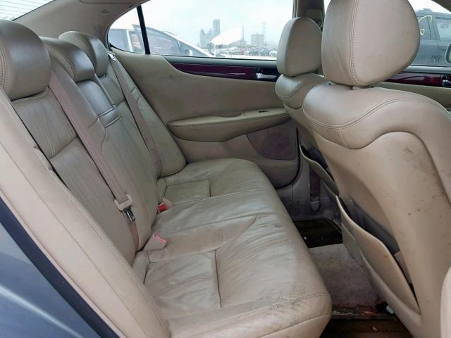 JTHBF30G820060860 - 2002 LEXUS ES 300 SILVER photo 6