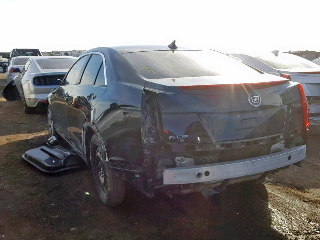 1G6AA5RA3D0159436 - 2013 CADILLAC ATS BLACK photo 3