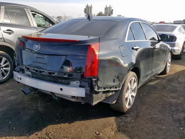 1G6AA5RA3D0159436 - 2013 CADILLAC ATS BLACK photo 4