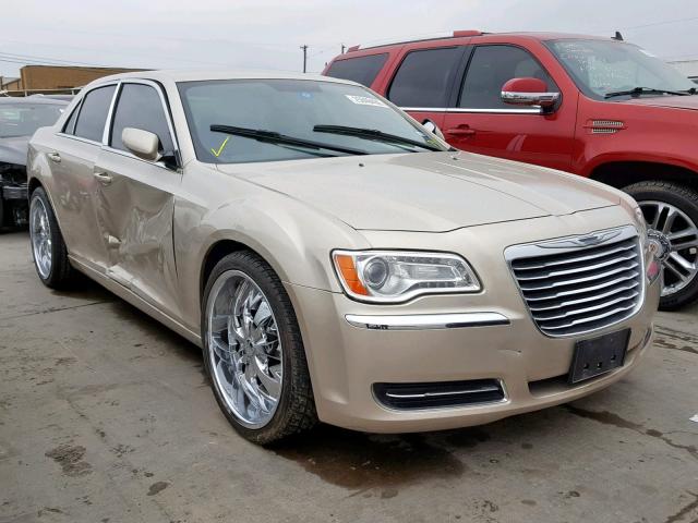 2C3CCAAGXCH313583 - 2012 CHRYSLER 300 GOLD photo 1