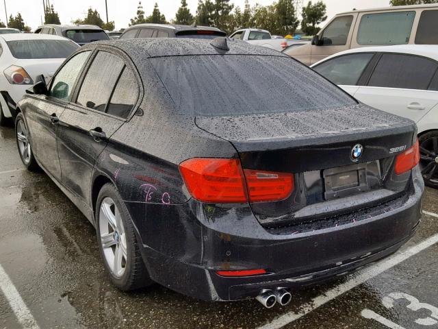 WBA3C1C58EK112572 - 2014 BMW 328 I SULE BLACK photo 3