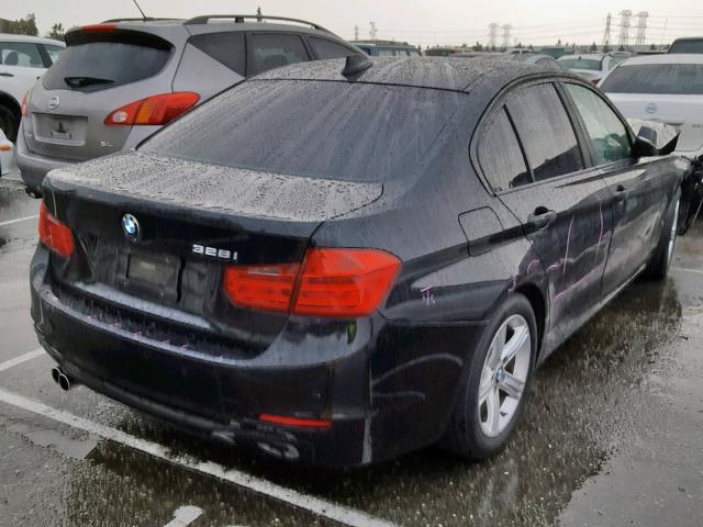 WBA3C1C58EK112572 - 2014 BMW 328 I SULE BLACK photo 4