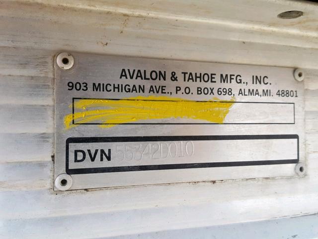 DVN55342D010 - 2010 AVAL MARINE LOT WHITE photo 10